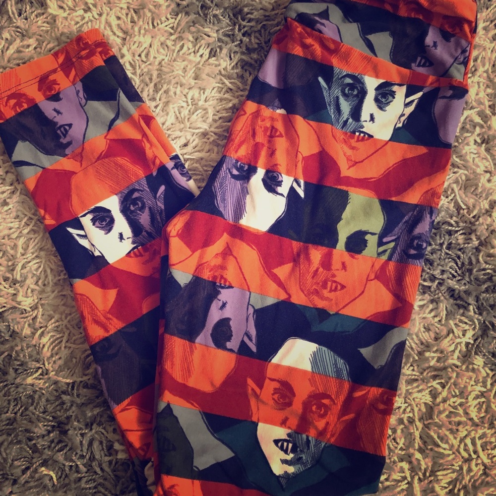 Awesome nosferatu leggings by Lularoe!